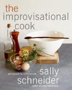 the improvisational cook book by sally schneider